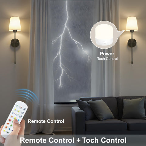 Laiebri remote allows smooth transitions and dynamic modes.