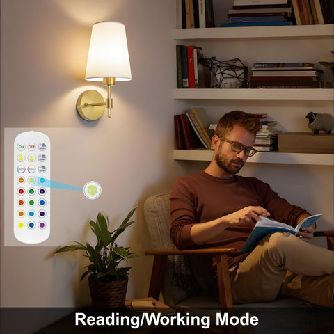 Laiebri 12 RGB colors offer customizable mood lighting.
