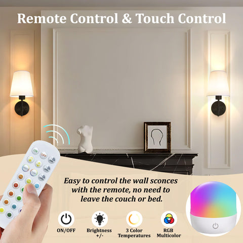 Laiebri rechargeable 5200mAh bulbs deliver hours of soft light