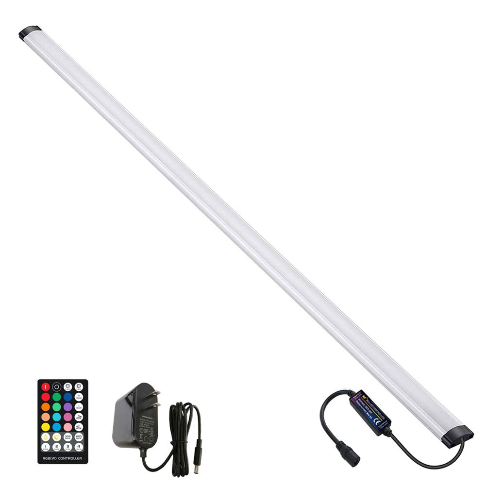 LAIFUNI dimmable under-cabinet lighting remote control for precise brightness and color.