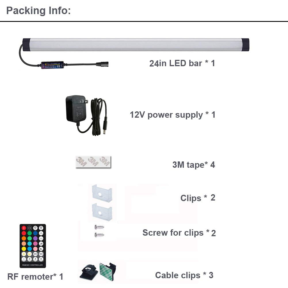 LAIFUNI energy-efficient 24in bar suits compact setups