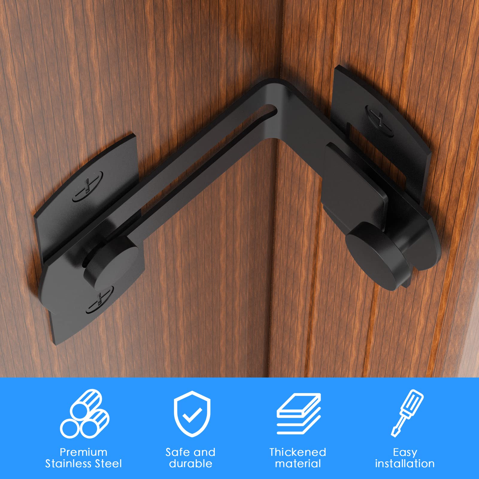 L'aimefois 360° rotation enables left or right installation options