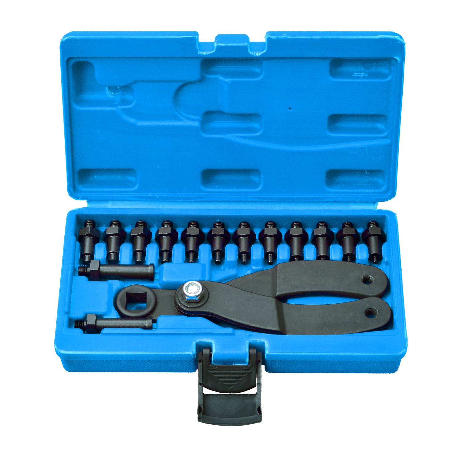 LainKeen blow-molded case keeps tools organized and portable.