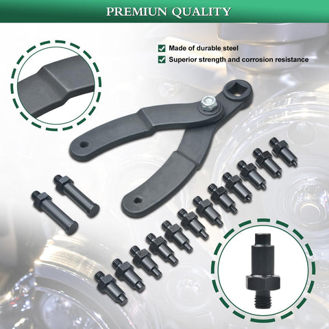 LainKeen universal pin scanner wrench suitable for varied pulleys.