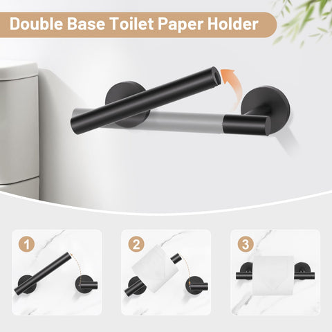 Lairuier towel ring close detail with smooth edges