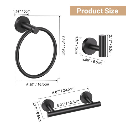 Lairuier wall-mount installation shown on clean bathroom wall