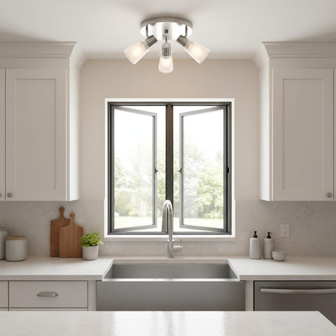 Laite Lumens compatible with flat and vaulted ceilings for versatile installation
