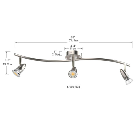 Laite Lumens brushed-steel finish enhances contemporary interiors with a sophisticated metallic glow.