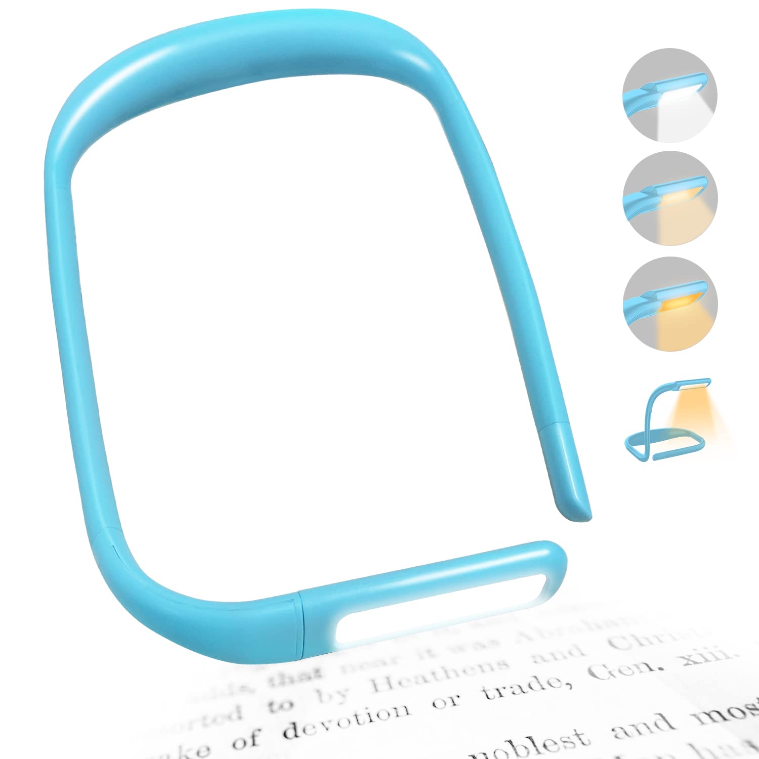LALAKU LED neck light with 270° rotation for precise bedside reading