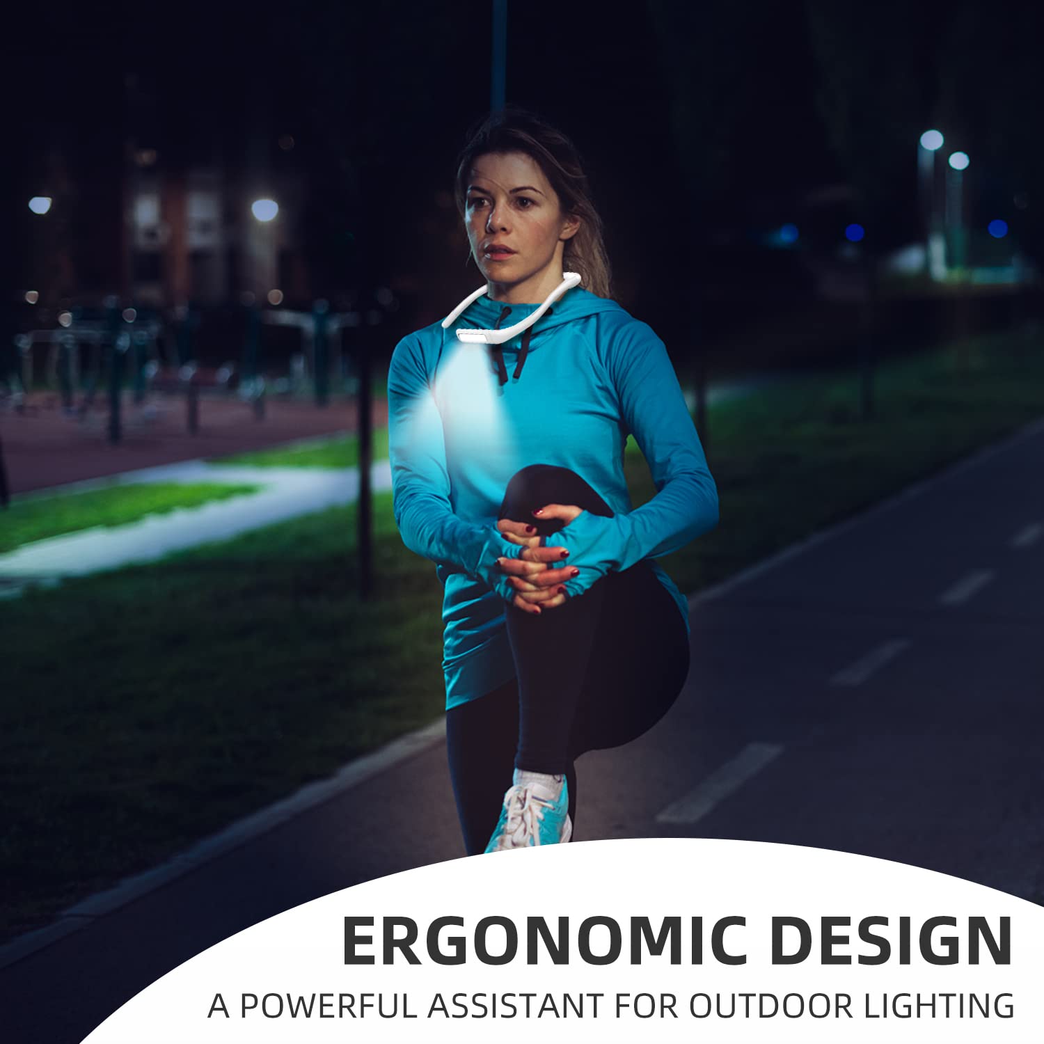 LALAKU neck light flexible hose bends to your preferred angle.