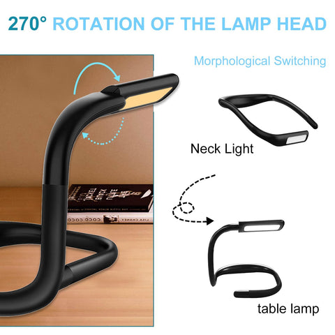 LALAKU flexible hose and 360° rotation for precise light aiming.