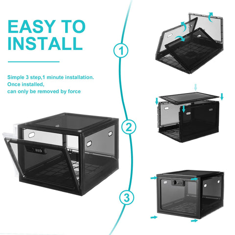 Lalifebuss lock box suitable for offices and classrooms to organize supplies