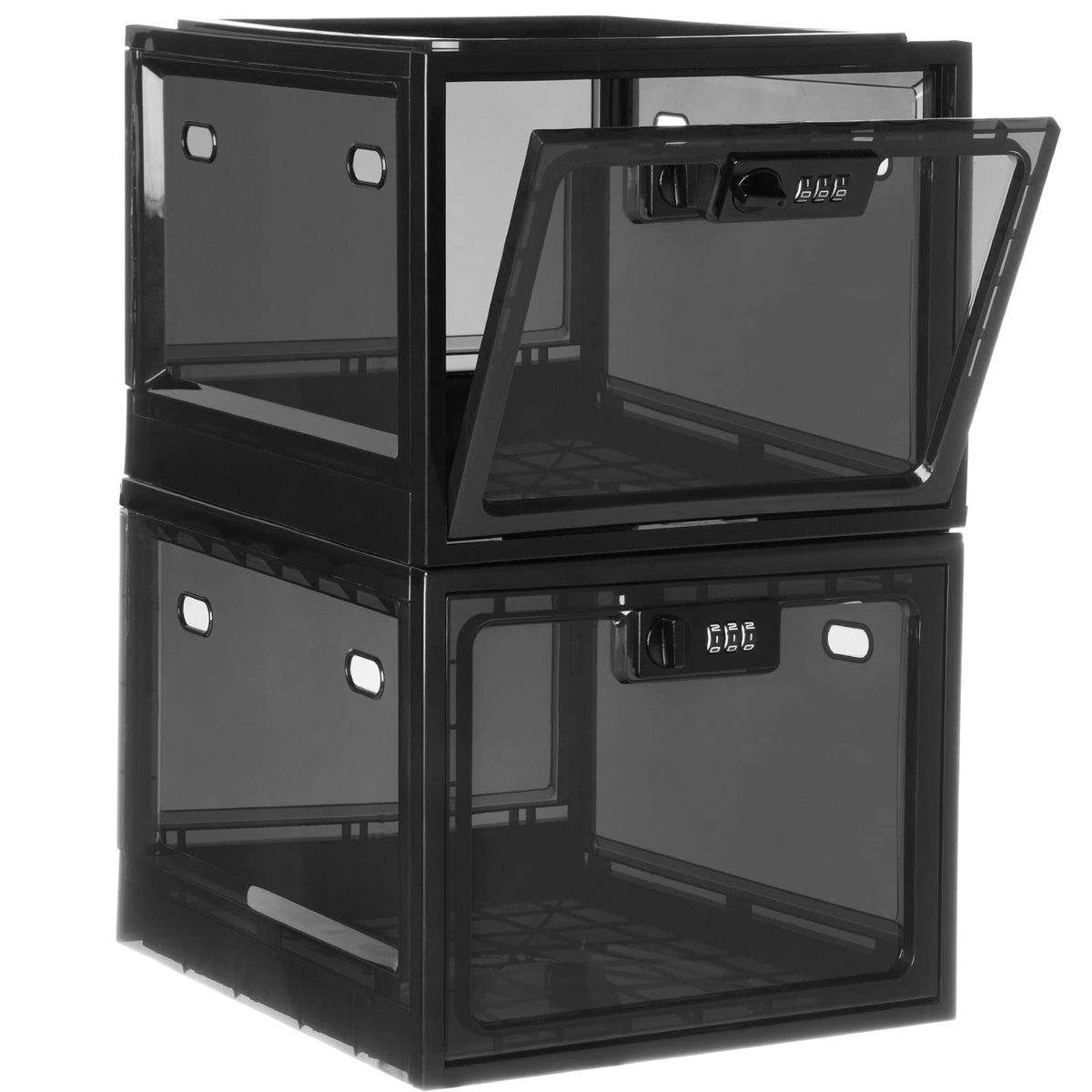 Lalifebuss medicine lock box closed keeps medicines secure and organized.