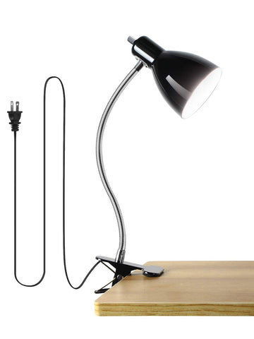 LALISU desk lamp clip-on 360° gooseneck offering versatile, adjustable lighting for study or work