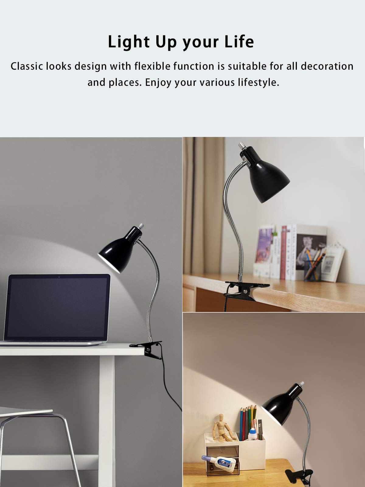 LALISU desk lamp included-bulb-9w ready-to-use lighting right away