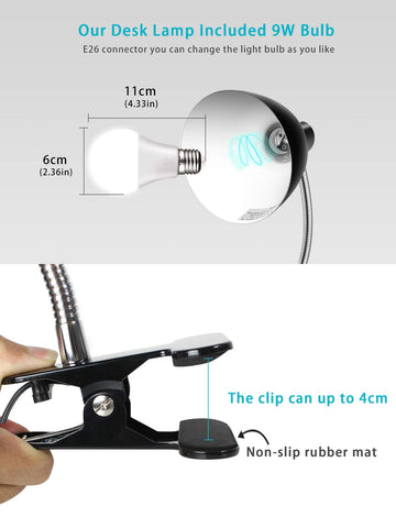 LALISU desk lamp modern-shade with stylish design for home or office desks