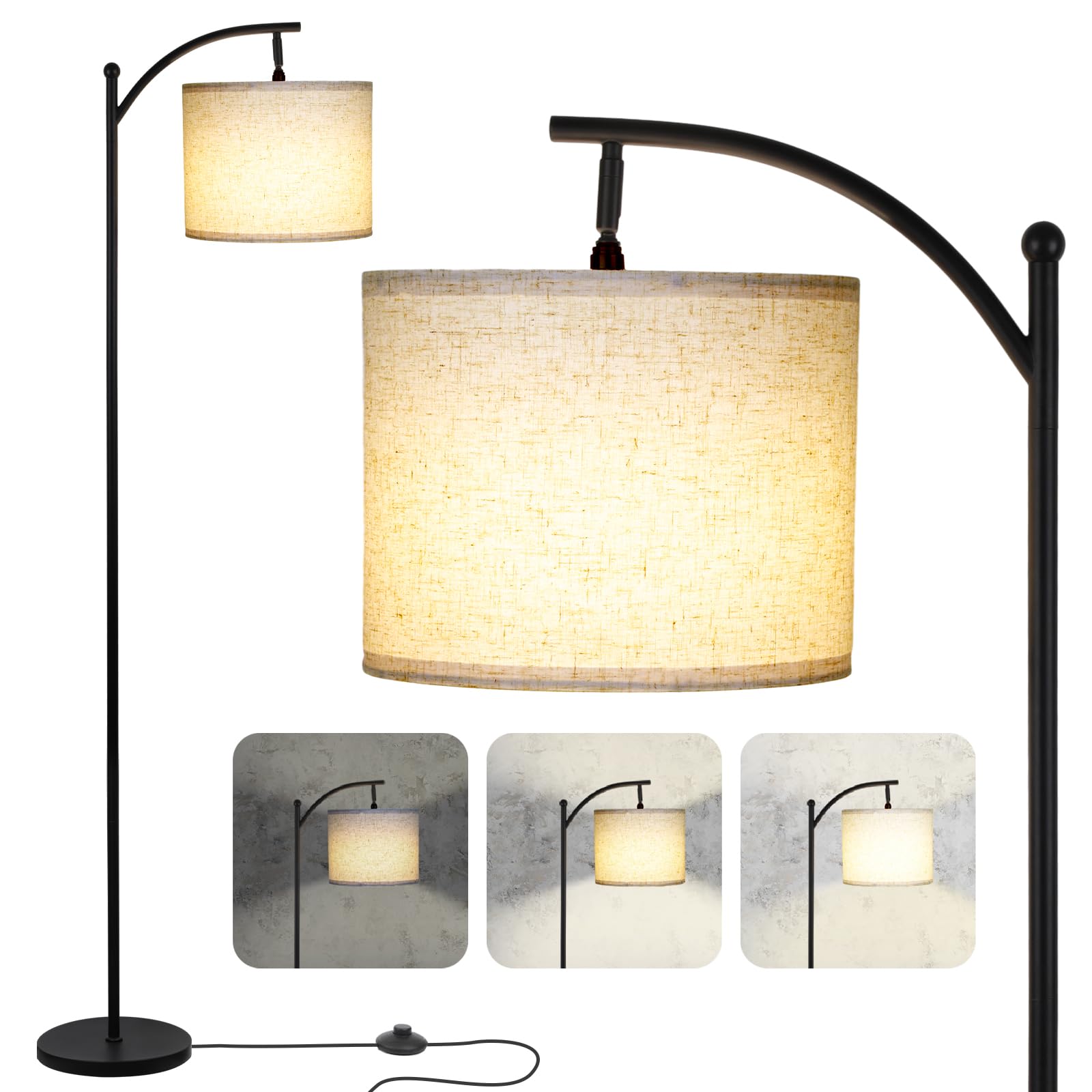 LALISU floor lamp ideal for focused reading area