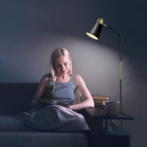 LALISU floor lamp saves space and fits narrow corners.