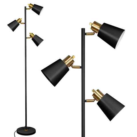 LALISU easy assembly-friendly Tree Floor Lamp setup.