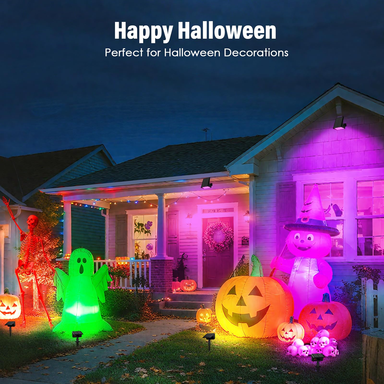 LAMKEEP color cycle mode demonstrates multiple color options for events