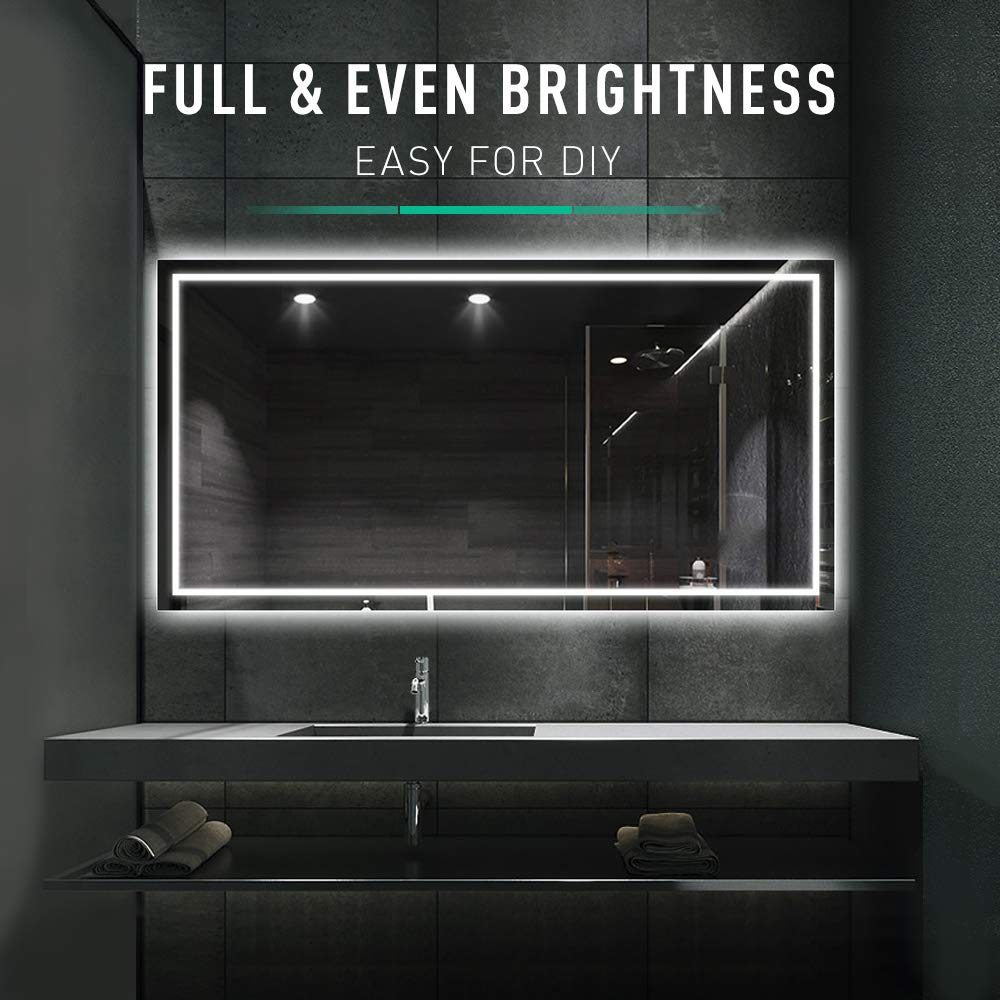 Lamomo 12V LED strip stays cool to touch for family spaces.