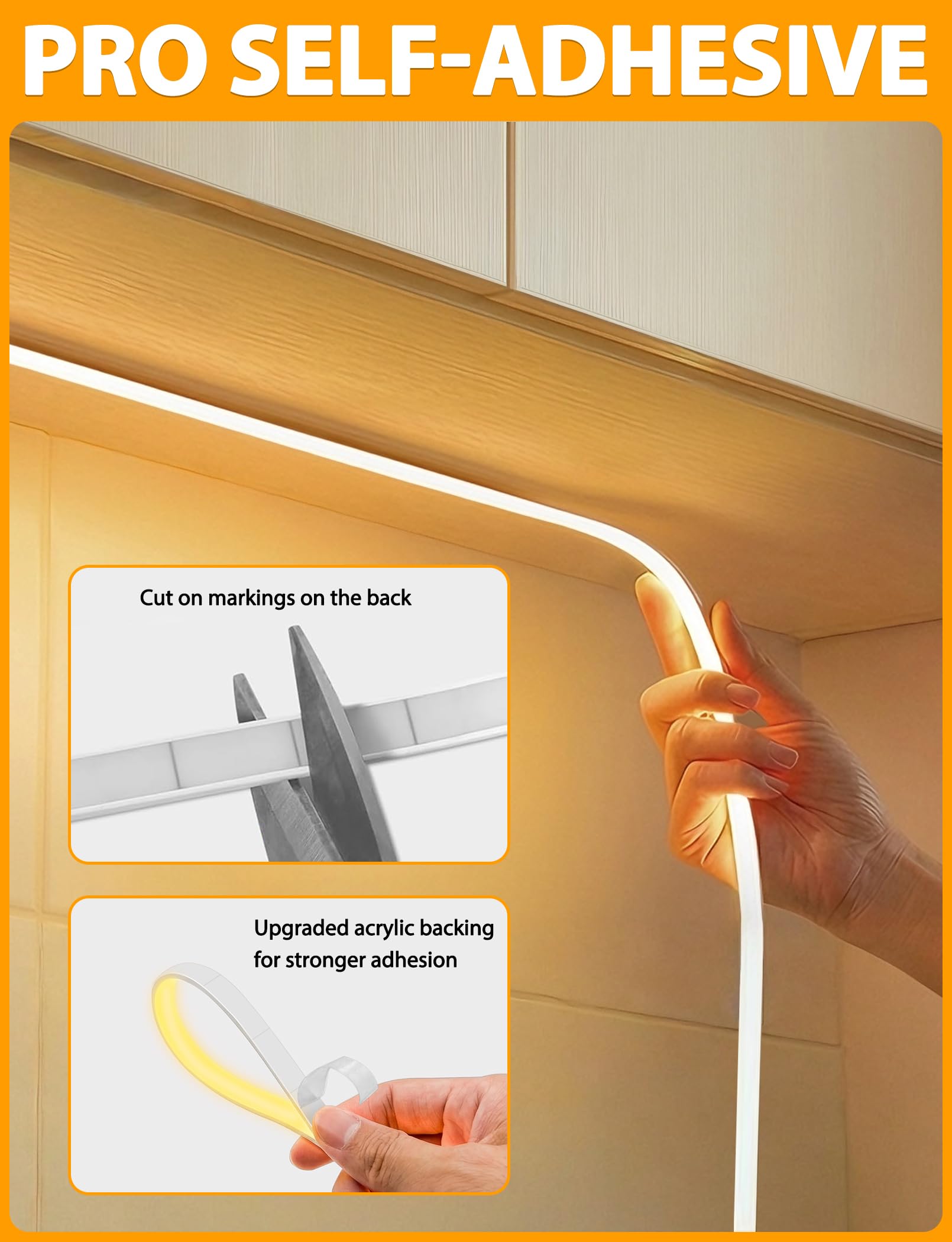 Lamomo IP65 waterproof-sealed LED strip for outdoor use