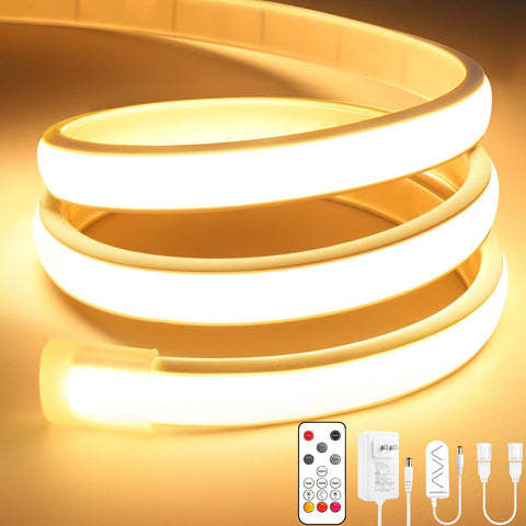 Lamomo COB LED strip warm white 16.4 ft unrolled for ambient lighting