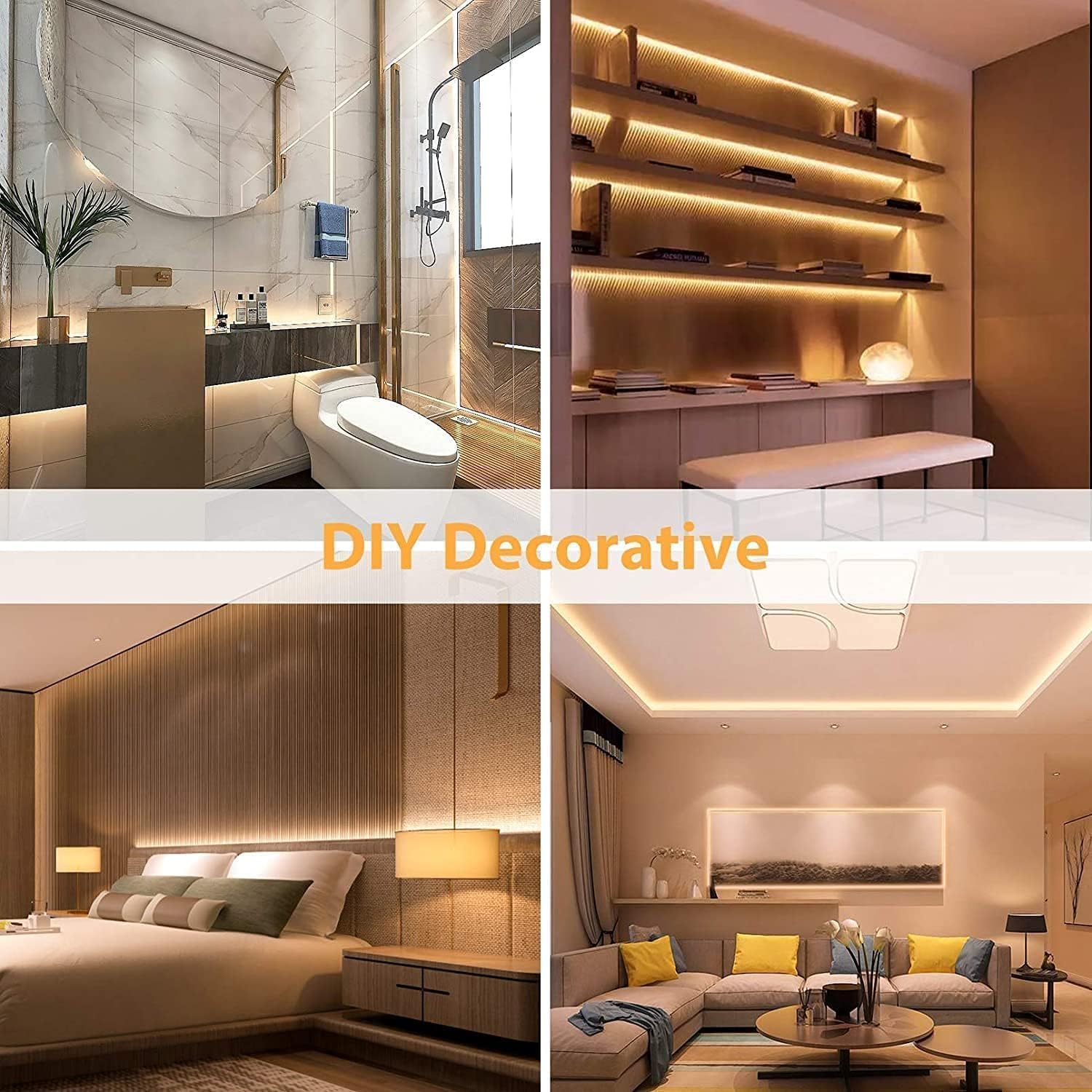 Lamomo 24V dimmable strip delivers low-heat relaxing glow