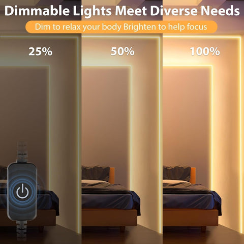 Lamomo 24V waterproof IP65 LED strip for indoor and outdoor use with even illumination