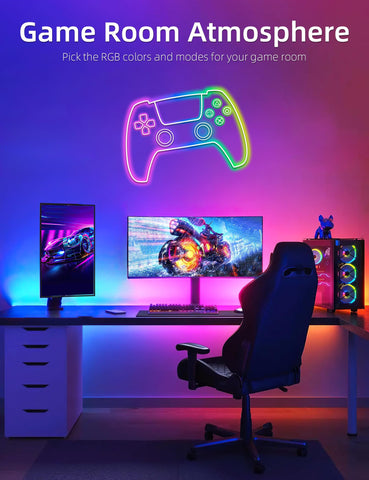 Lamomo RGB neon LED strip IP65 waterproof for damp spaces