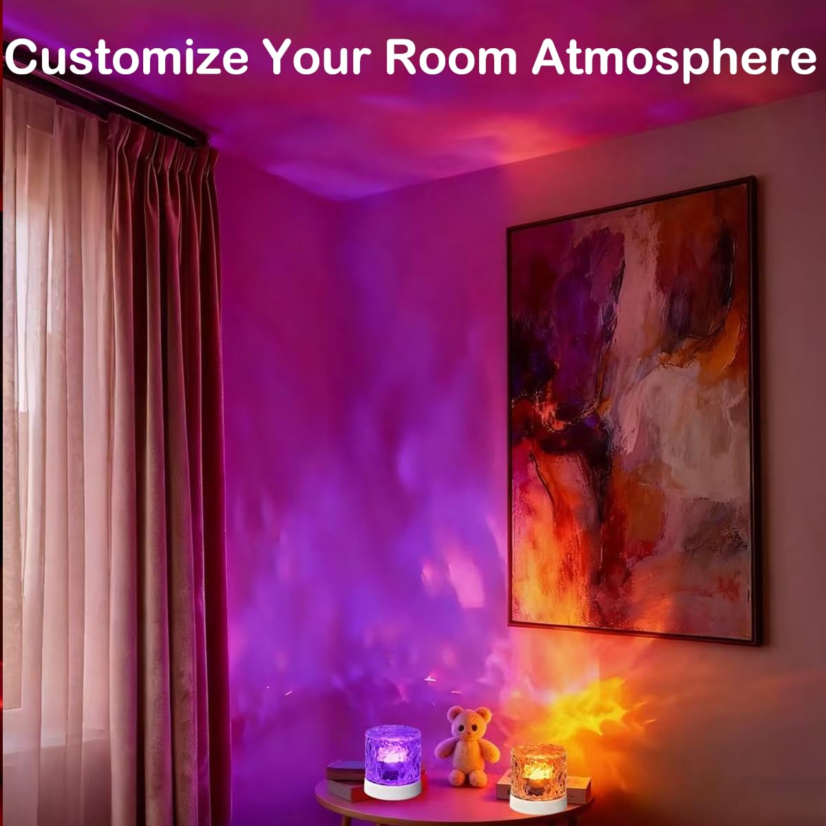 LamparaDecor room decor light for bath and ambiance.