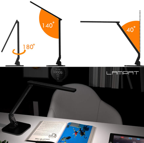 Lampat auto timer feature visible for energy-saving one-hour shutoff