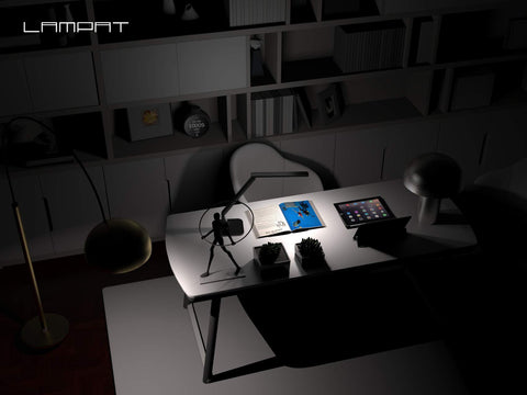 Lampat relaxation mode creates gentle ambience for winding down