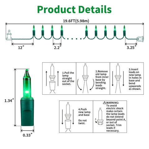 LAMPHOME end-to-end connectable lights simplify large-display setup