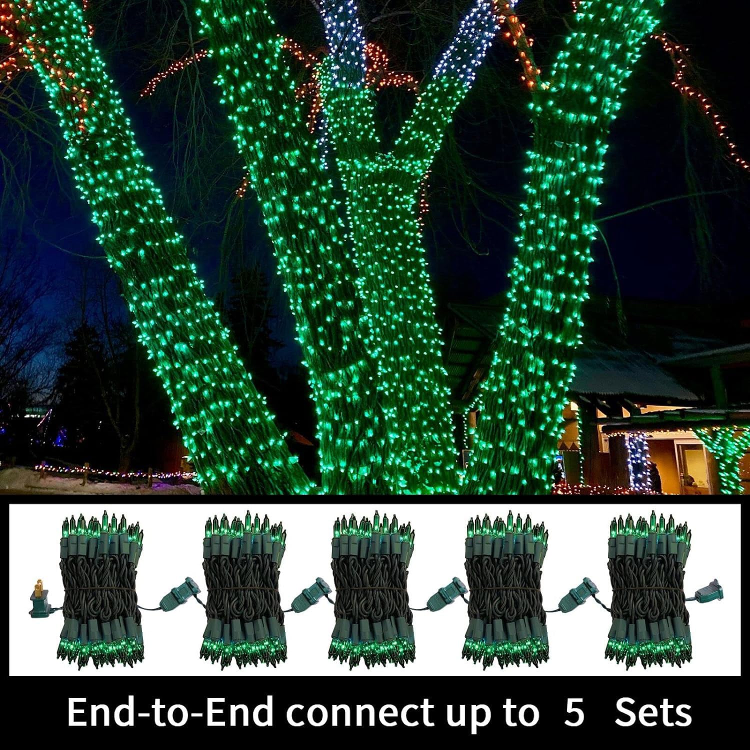 LAMPHOME indoor-outdoor lighting suits parties and seasonal displays