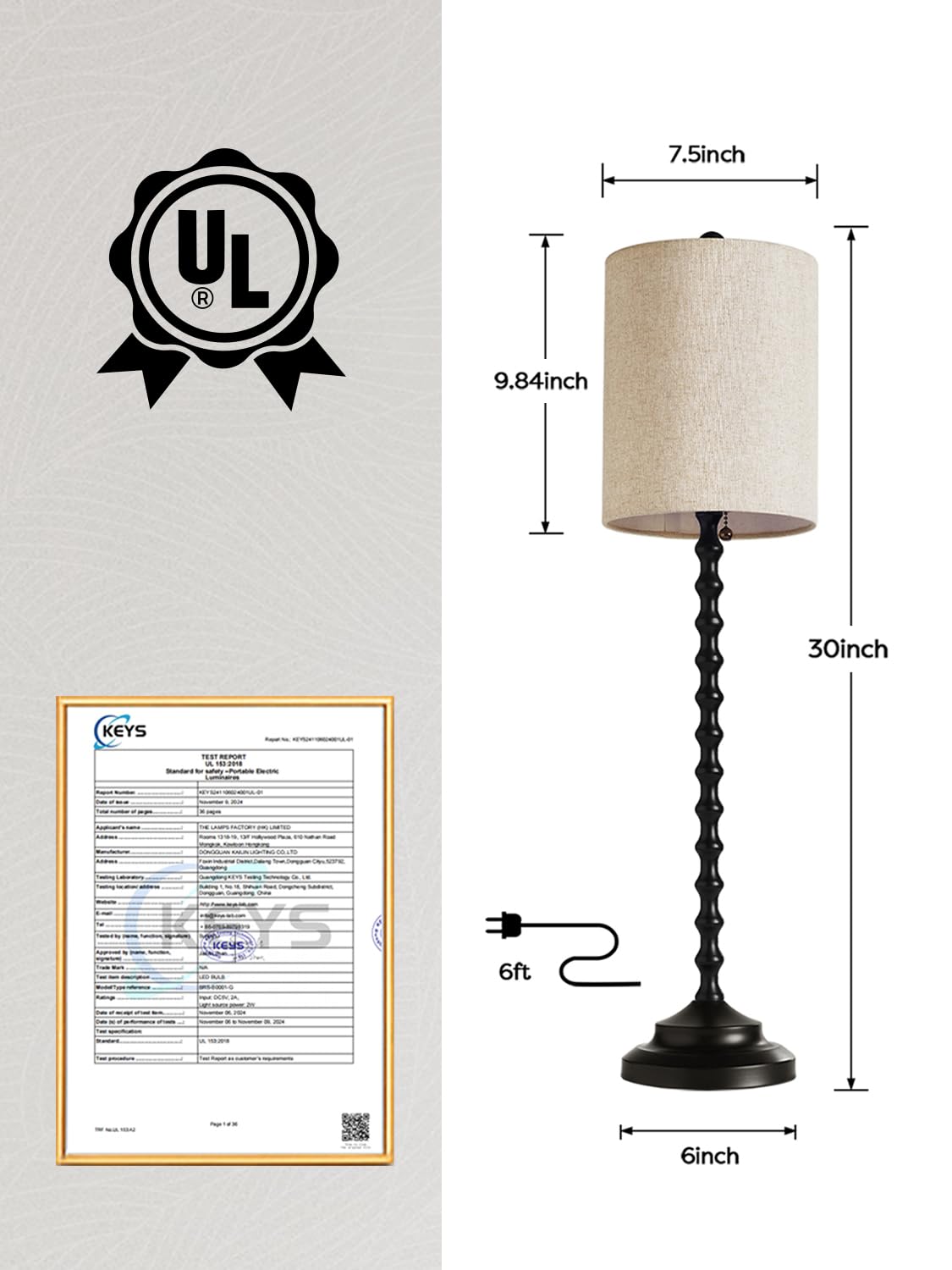 Lampworks buffet lamp on dining table enhances intimate dining ambiance