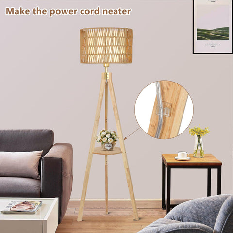 LAMSU lamp features a foot switch for easy control