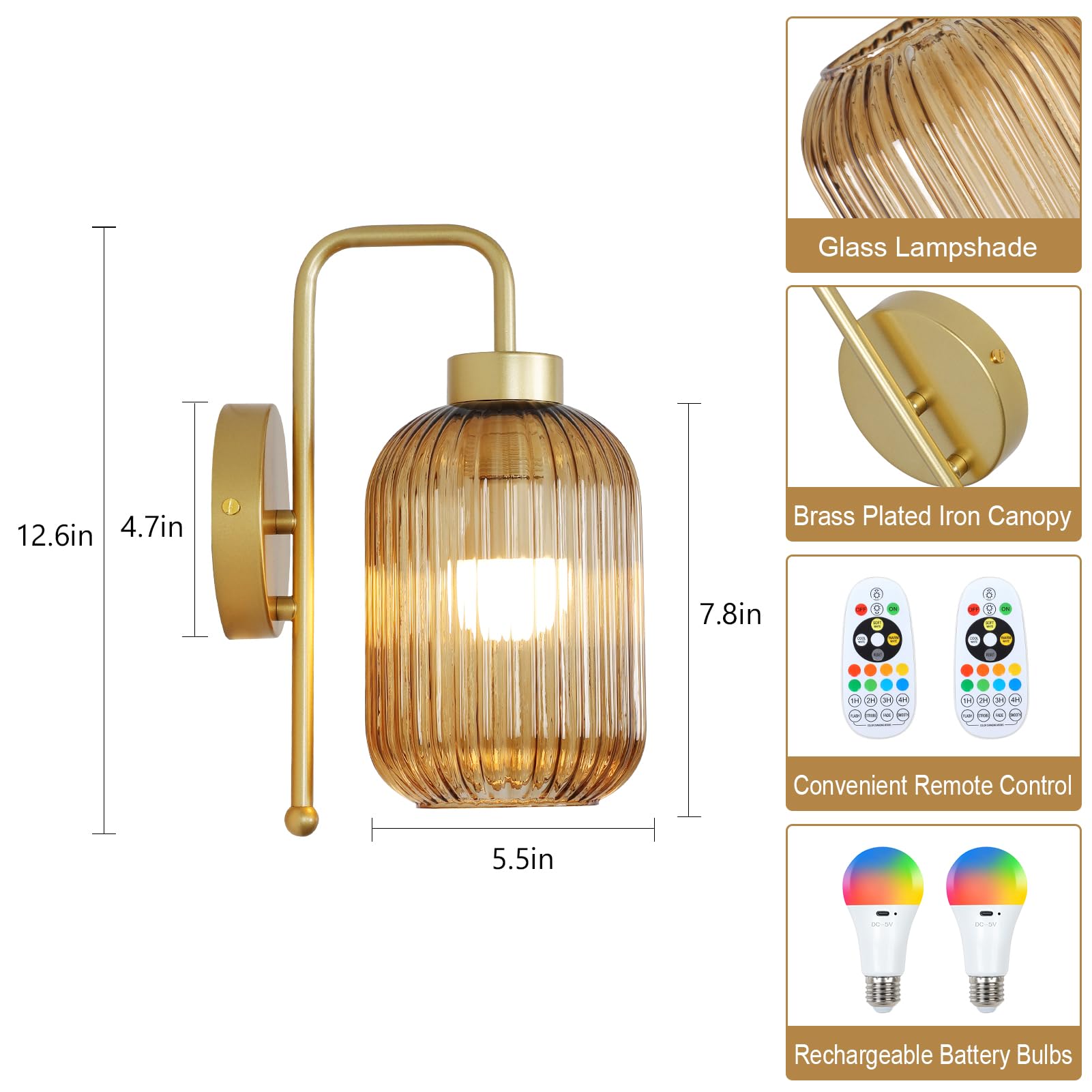 LAMSU rechargeable bulb charging via USB-C cable for quick power refresh