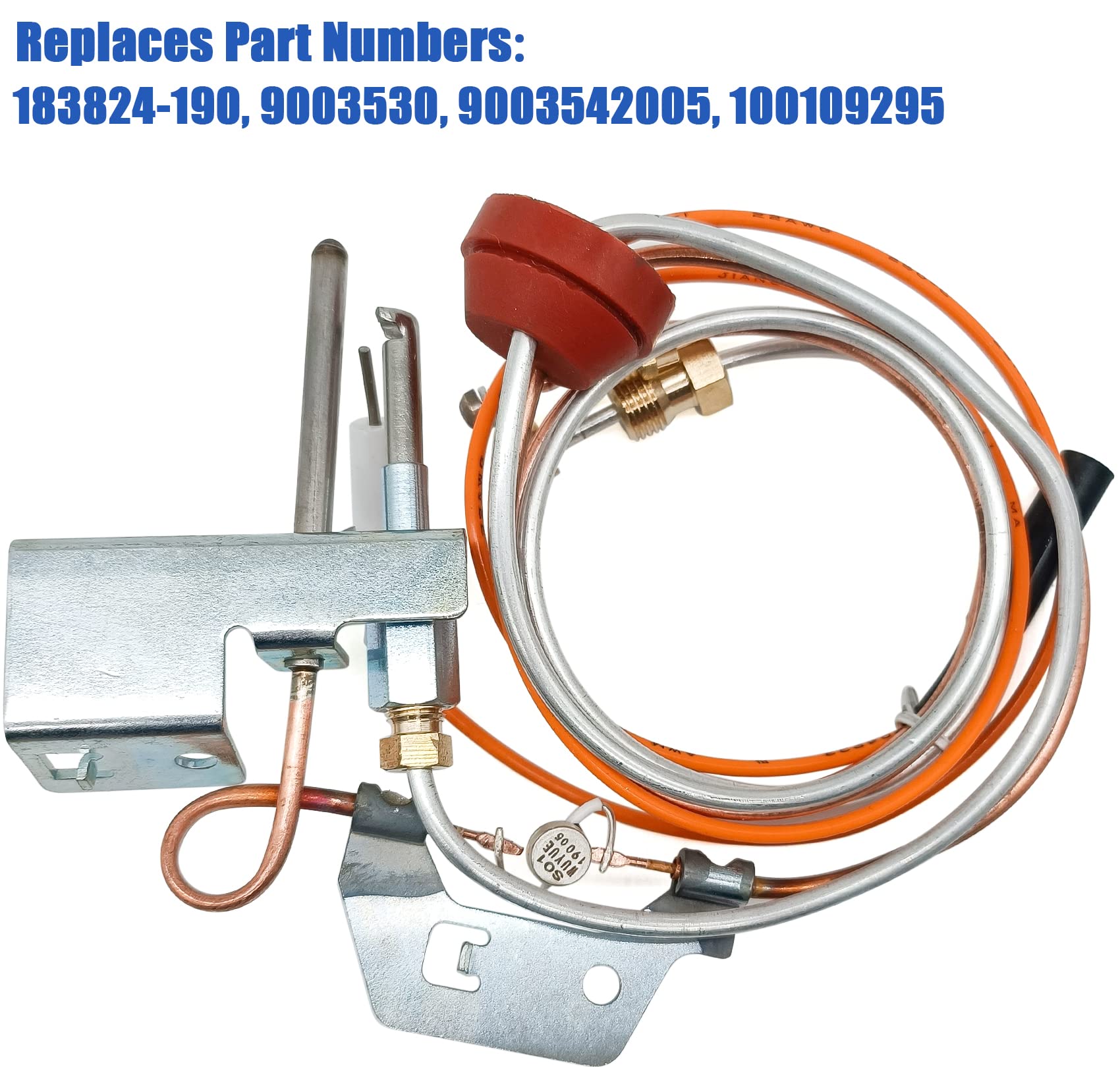 Lamudo ignitor 21-1-2in enables fast startup for NAT gas heaters.