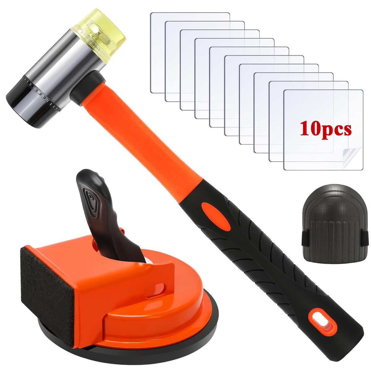 Lamwinsco floor gap fixer toolkit suction cup in action for fast gap sealing