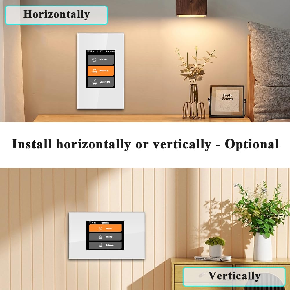 LANBON smart-switch 3-way setup demonstrates mutual control across two wall switches