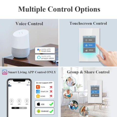 LANBON voice-control with Alexa and Google Assistant enables hands-free lighting