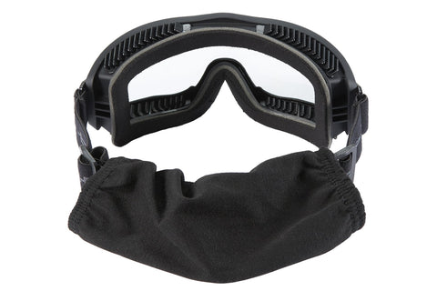 Close-up of adjustable one inch strap on Lancer Tactical AERO goggles