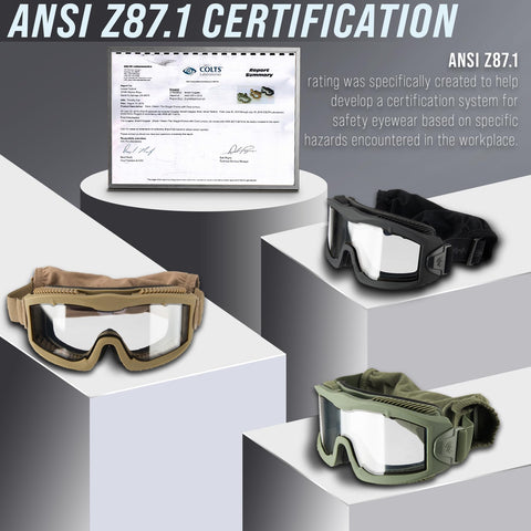 Spare lens included for quick replacement with Lancer Tactical AERO