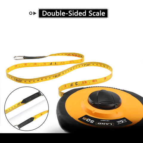 LAND tape with double-throat rollers to prevent twisting during retreat