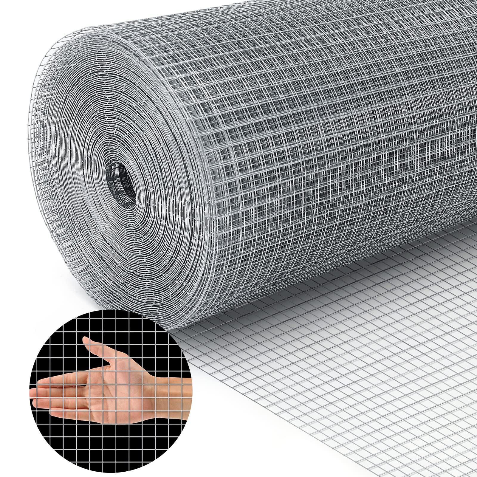 Land Guard 19-gauge hardware cloth with 1/2 inch mesh for sturdy fencing
