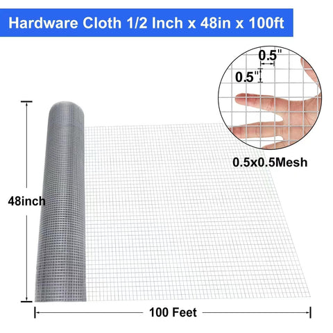 Land Guard galvanized welded wire mesh roll for outdoor corrosion resistance