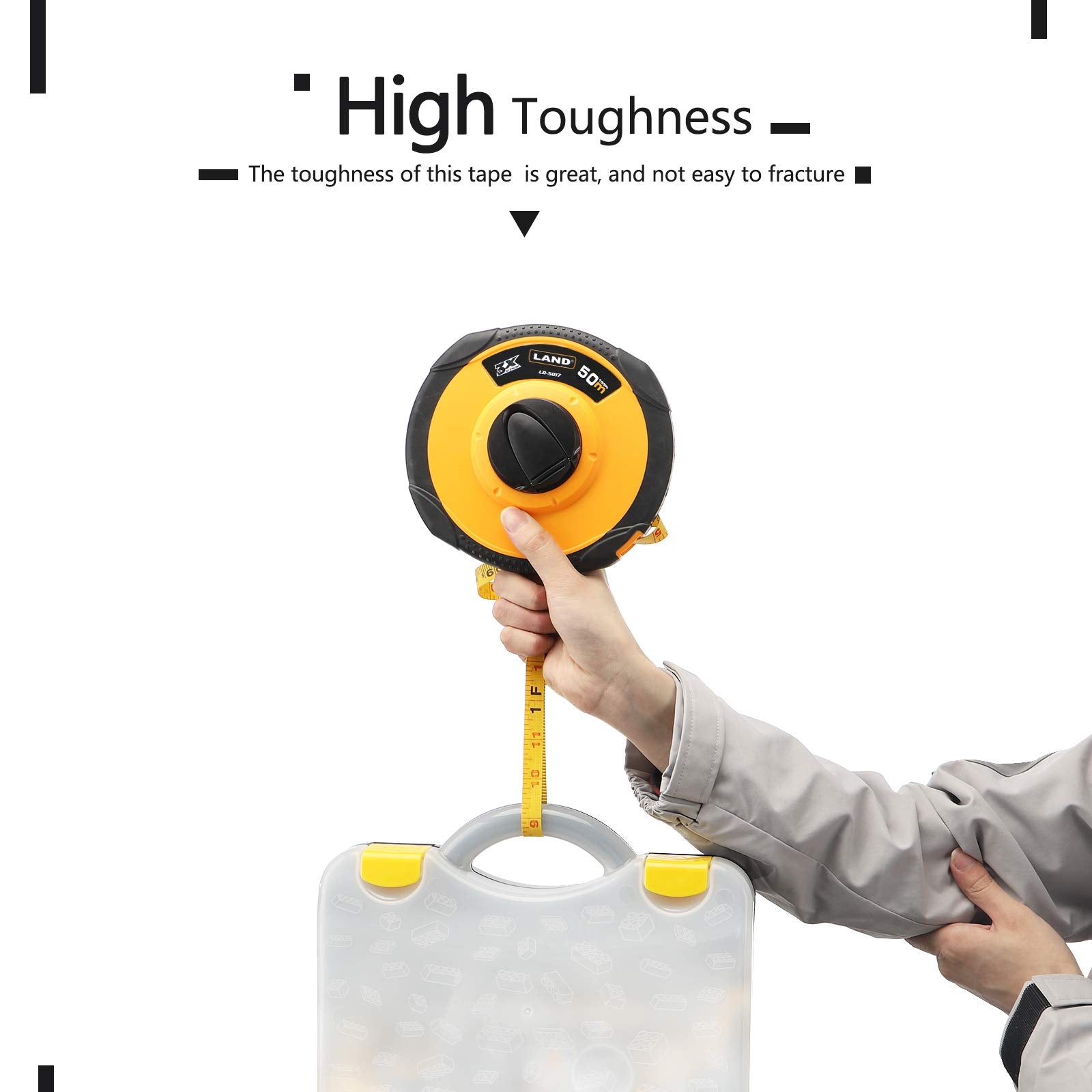 LAND long measurement tool suited for construction and engineering sites