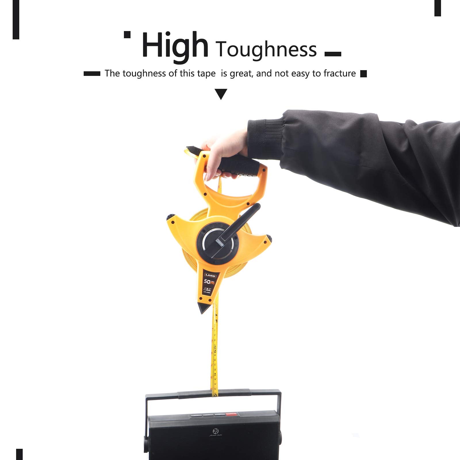 LAND open reel design aids long measurements with steady retracing