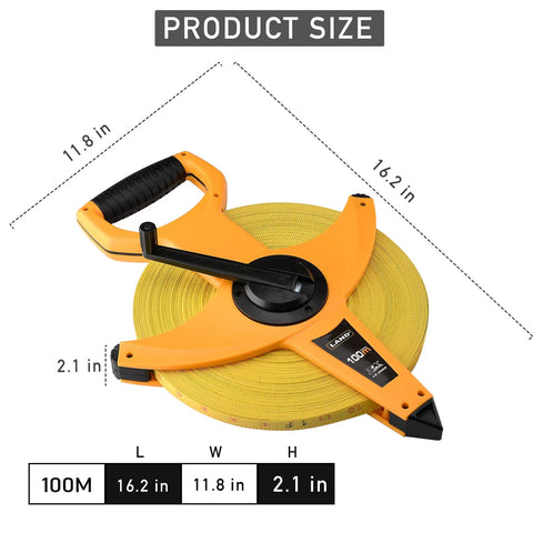 LAND dual-scale enables quick feet and metric readings on site.